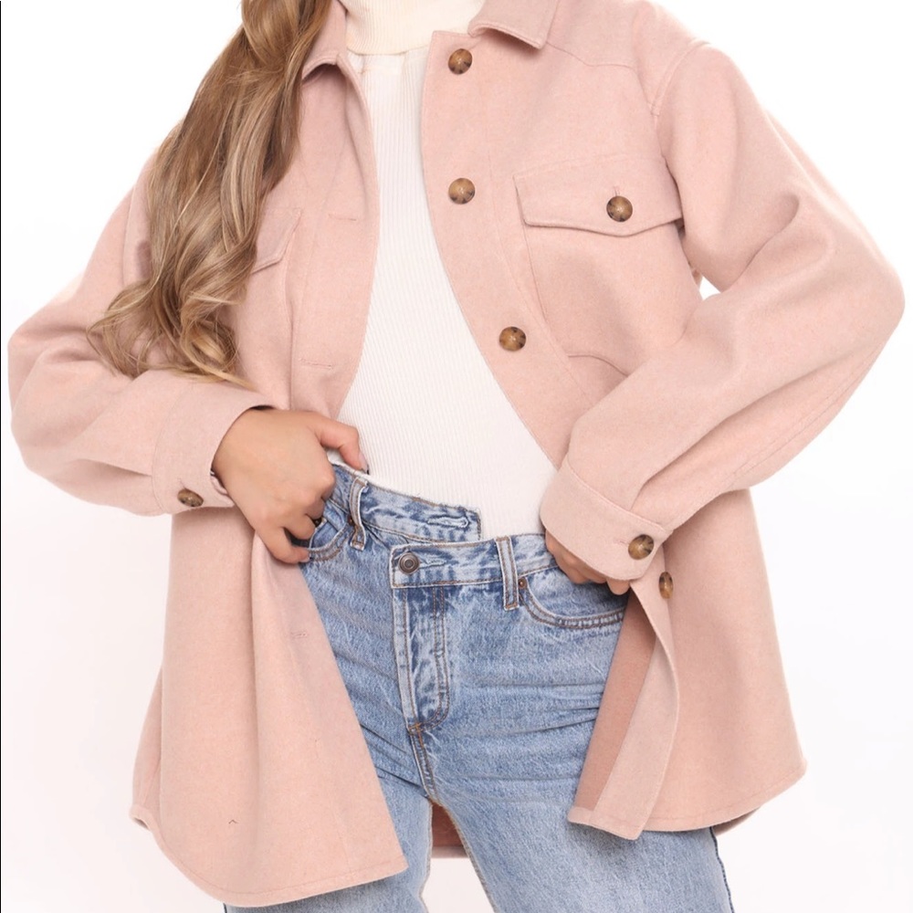 Mauve shacket